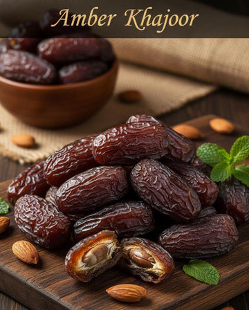 1KG Premium Amber Khajoor (Madinah Dates) - Exquisite Taste