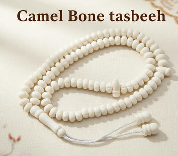 Authentic Camel Bone 100 Beads Tasbeeh (Prayer Beads).