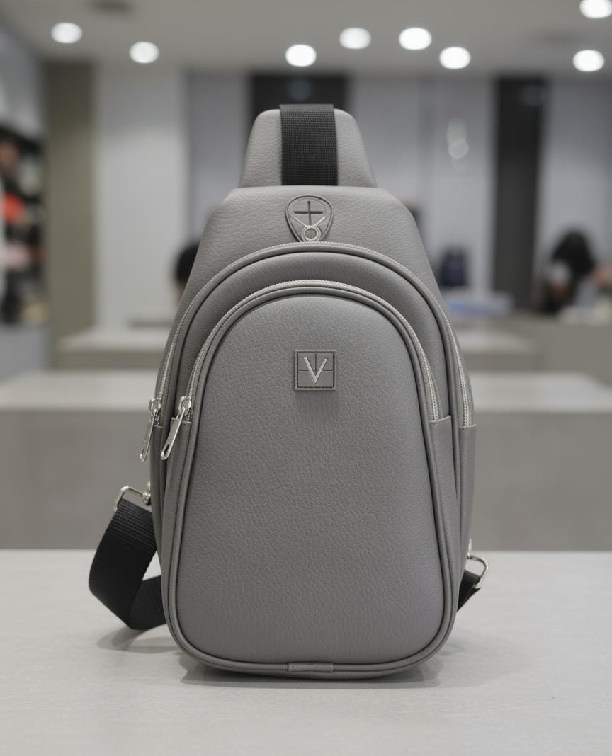 Men's Sleek Crossbody Sling Bag (or Minimalist Daily Sling Pack)