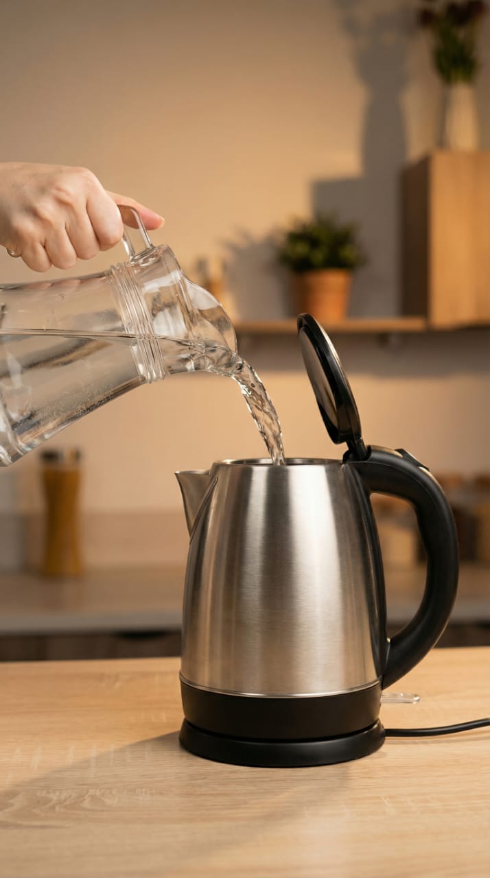 Premium Cordless Electric Tea Kettle – The Perfect Morning Companion